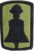 304th Civil Affairs Brigade OCP Scorpion Shoulder Patch With Velcro